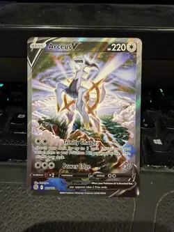 Arceus V (Alternate Full Art) 166/172 Swsh09: Brilliant Stars Holo - Image 1