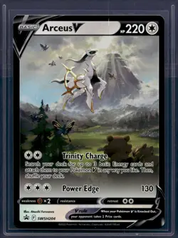 Pokemon Arceus V Holo Promo SWSH: Sword & Shield Promo Cards SWSH204 NM - Image 1
