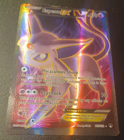 Espeon EX - 117/122 - Ultra Rare - BREAKpoint - Pokemon Card - Moderate Play - Image 1