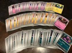 100 Destined Rivals Pokemon Cards Bulk - NO Duplicates - Near Mint - Image 2