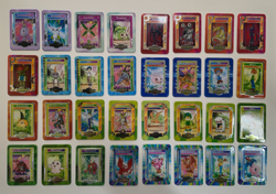 32 Digimon Taco Bell Metal Cards No Duplicates and Case - Image 1