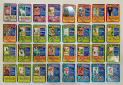 32 Digimon Taco Bell Metal Cards No Duplicates and Case - Image 3