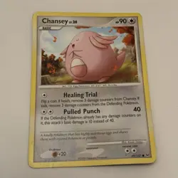 Chansey Common Pokemon Card Platinum 69/127 LP - Image 2