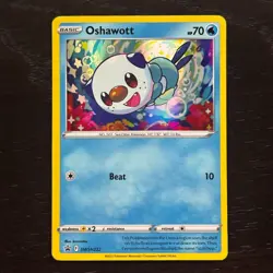 Oshawott SWSH222 Sword & Shield Black Star Promo Holo Card LP/MP - Image 1