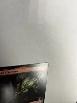 Loki’s Scepter Extended Art Nonfoil Superheroes Card #0367 MTG LP - Image 3
