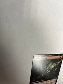 Loki’s Scepter Extended Art Nonfoil Superheroes Card #0367 MTG LP - Image 4