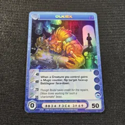 Chaotic TCG Olkiex Super Rare Holo Card 45/60/75/35 50 Energy - Image 1