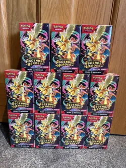 X9 Pokemon TCG Ascended Heroes Booster Bundles Sealed - Image 1