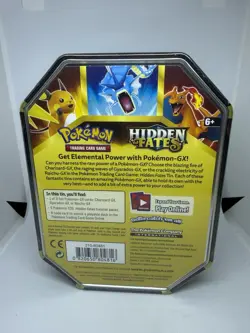 Pokemon TCG Hidden Fates Gyarados GX Tin NEW & Factory Sealed - Image 5
