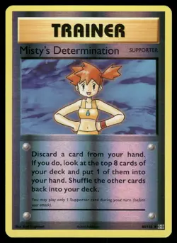 Misty's Determination 80/108 XY - Evolutions Pokemon - Image 1