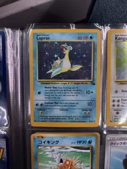 Pokemon Lapras Fossil Holo LP - Image 1