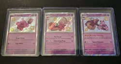 Tinkatink 165 Tinkatuff 166 Tinkaton 167/091 Shiny SV Paldean Fates Pokemon TCG - Image 1