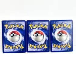 1999 Pokemon Lapras Fossil 10/62 Holo Lot of 3 Holo Rares HP - Image 5