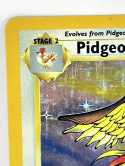 Pidgeot Pokemon TCG Jungle Set Unlimited 8/64 Rare Holo 1999 - Image 2