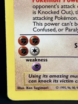 Pokemon TCG Base Set Machamp Holo Shadowless 1st Edition Deck Exclusive #008/102 - Image 4