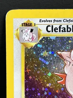 Pokemon Clefable 5/130 WotC Base Set 2 Holo Rare 1999-2000 - Image 2