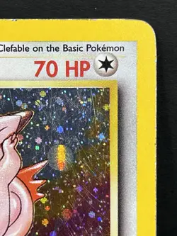 Pokemon Clefable 5/130 WotC Base Set 2 Holo Rare 1999-2000 - Image 3