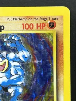 Machamp 8/102 1st Edition Base Set Holo Rare Pokemon TCG 1999 - Image 3