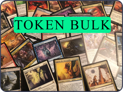 MTG Magic the Gathering Bulk Lot of 50 Tokens - Image 1