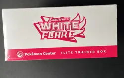 Pokemon TCG White Flare Pokemon Center Elite Trainer Box ETB BRAND NEW SEALED - Image 2