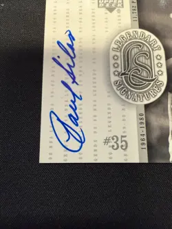 1999 Upper Deck Basketball PS PAUL SILAS Legendary Signatures On-Card Auto SP - Image 3