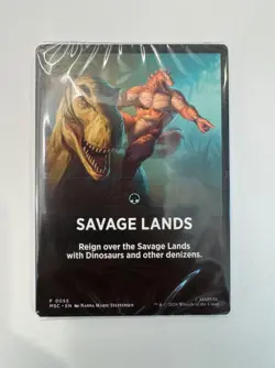 MTG Marvel Super Heroes Jumpstart - Savage Lands (Sauron, Devil Dinosaur) Sealed - Image 1