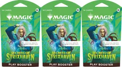 3X MTG Secrets of Strixhaven Play Booster Sleeves 42 Cards - Image 1
