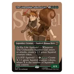 MTG - Marvel Super Heroes The Unbeatable Squirrel Girl Logo Card 0371 Non-Foil - Image 1