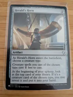 MTG Herald's Horn The List M/NM Free UK P&P - Image 1