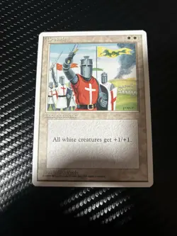 1 BANNED MTG Magic The Gathering Crusades | Fourth Edition 4ED - Image 1