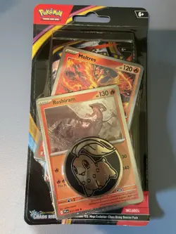 Pokemon Chaos Riding Booster Pack W/ Reshiram Promo Card - Image 1