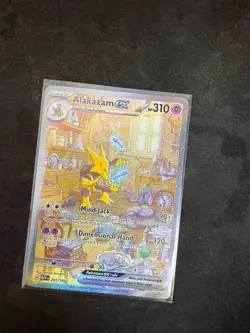 Pokemon TCG Alakazam EX S&V-151 Special Illustration Rare 201/165 - NM - Image 1