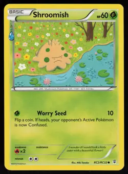 Shroomish RC2/RC32 Generations: Radiant Collection Pokemon TCG Card - Image 1