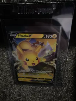 Pokemon - Pikachu V - 043/185 - Ultra Rare - Vivid Voltage - NM/M - Image 1