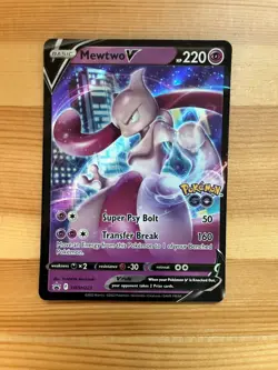 🌌 Pokemon TCG - Mewtwo V SWSH223 - Sword & Shield Promo (Holo) 🌌 - Image 1