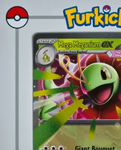 Mega Meganium ex MEP 034 | Black Star Promo | Standard | Pokemon Card | NM | 2 - Image 3
