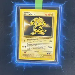 🔥 Electabuzz 20/102 🔥 Original Base Set Non Holo Rare Pokemon Card WOTC 1999 - Image 1