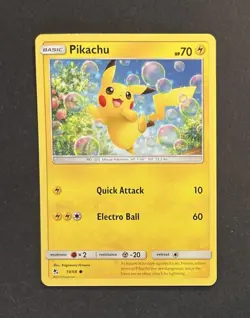 Pokemon Pikachu 19/68 Hidden Fates Near Mint - Image 1