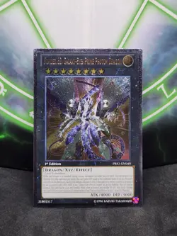 Yugioh Number 62: Galaxy-Eyes Prime Photon Dragon PRIO-EN040 Ultimate 1st Ed NM - Image 1