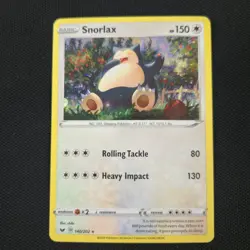FART HD GALAXY SWIRL 🌀💫 HOLO BLEED Snorlax 140/202 Cosmos Promo Pokemon Card - Image 3