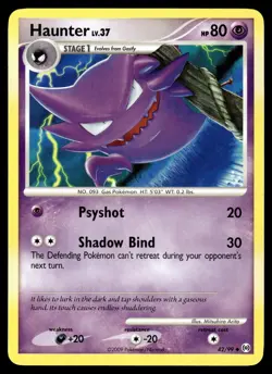Haunter 42/99 Uncommon Arceus Pokemon Lightly Played - Image 1