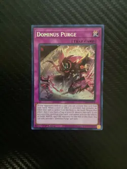 Yugioh Dominus Purge INFO-EN078 Secret Rare 1st Edition Near Mint - Image 1