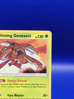 Shining Genesect 9/73 Sun & Moon Shining Legends Pokemon Card TCG Nintendo 2017 - Image 5