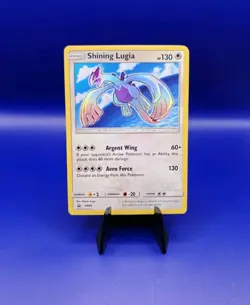 Shining Lugia SM82 Black Star Promo Sun & Moon Pokemon Card TCG Nintendo 2017 NM - Image 1