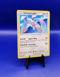 Shining Lugia SM82 Black Star Promo Sun & Moon Pokemon Card TCG Nintendo 2017 NM - Image 3