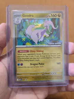 Goodra #077 MEP077 Mega Evolution Promo Stamped Holo Pokemon Card NM/LP - Image 1
