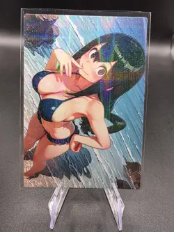 Tsuyu Asui Holographic Anime Collectible Trading Card - Image 2
