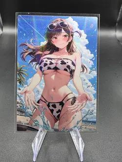 Chizuru Mizuhara Holographic Anime Collectible Trading Card - Image 1