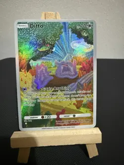 Ditto Pokemon Pocket Card DISPLAY ART CARD - Image 1