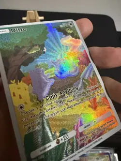 Ditto Pokemon Pocket Card DISPLAY ART CARD - Image 2